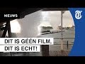 Ongelooflijk: windhoos in Amsterdam