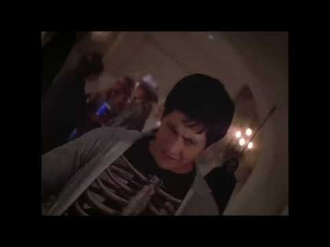 Donnie Darko official trailer still with Jake Gyllenhaal cycling at dawn, evoking the film’s tone