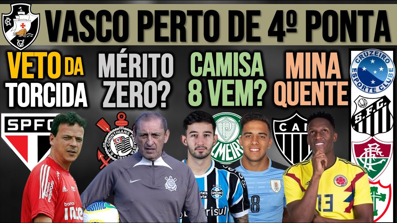 SP: TORCIDA VETA DINIZ, MAS... RAMÓN DIAZ CRITICADO! MINA PERTO! 8 NO VERDÃO! VASCO, ZÊRO, FLU, SAN+