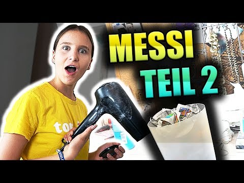 Das MESSI ZIMMER meiner Schwester ( Teil 2 ) - Celina