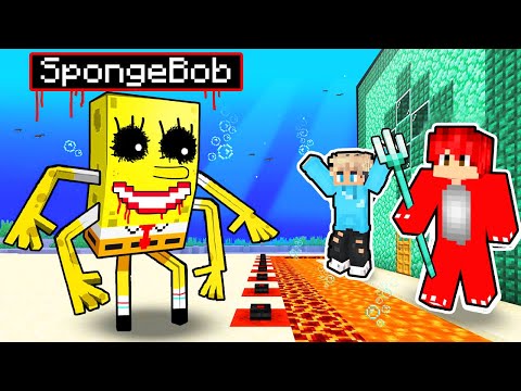 MUTANT SPONGEBOB vs SICHERSTE UNTERWASSER BASE (Minecraft)