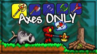 Can I Beat Terraria Master Mode with ONLY AXES
