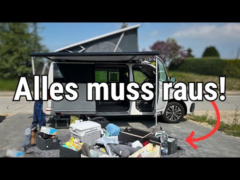 🚐 Frühjahrsputz im VW California mit Sitzbezügen und Wassertank-Reinigung 🧼