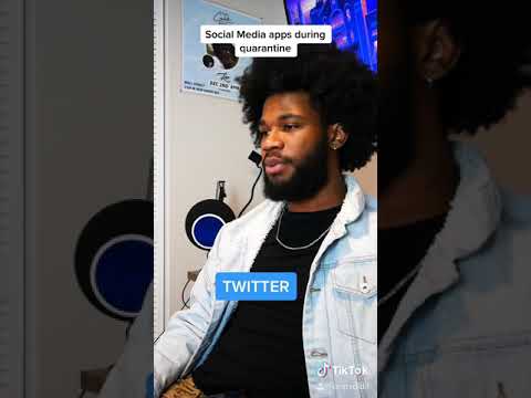 Social Media apps during quarantine