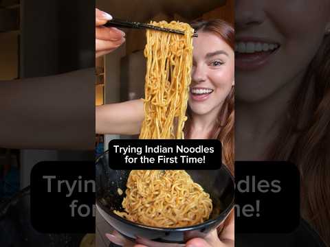#MaggiPartner Trying Indian Classic Masala Noodles for the first time from @maggiusa  !