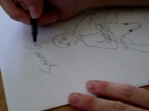 Sarah Glidden dibuja