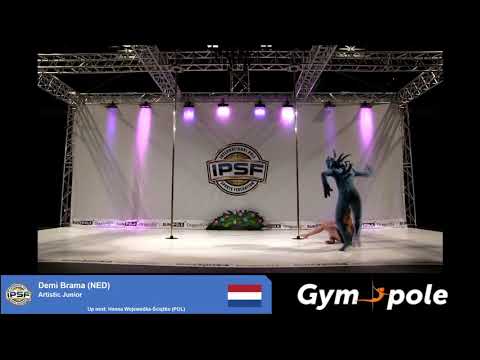 WPSC19 - Artistic Pole - Junior - Demi Brama - Netherlands