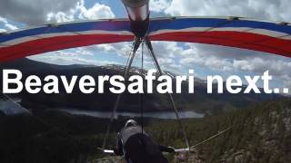 preview picture of video 'Hanggliding Extreme- Scary landing in Imsdalen-Norway'