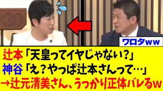 【衝撃】辻元清美、神谷代表にまたバラされるwww