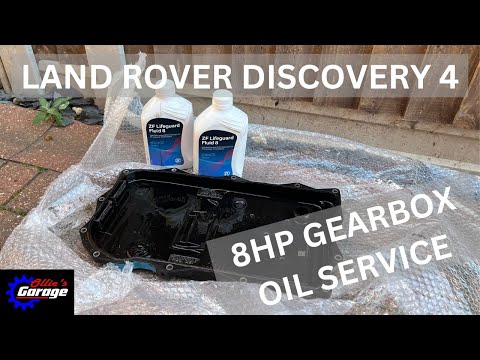 ZF 8HP Gearbox oil and filter change on my Land Rover Discovery 4 (LR4)