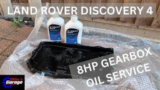 ZF 8HP Gearbox oil and filter change on my Land Rover Discovery 4 (LR4)