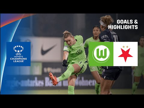 BATTLING DRAW | Wolfsburg vs. Slavia Prague Highli...