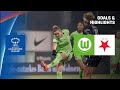 BATTLING DRAW | Wolfsburg vs. Slavia Prague Highlights (UEFA Women's Champions League 2022-23)