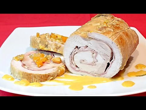 ROTOLO con LONZA di MAIALE Tenerissima ricetta gustosa e semplice