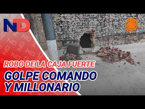 Hicieron un BOQUETE y ROBARON una caja fuerte de más de 300 KILOS en una librería de Alta Gracia
