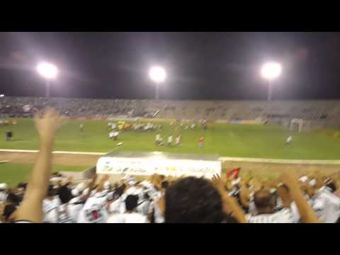 Torcida do botafogo PB após a classificação na copa do Brasil.