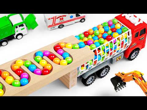 HABA Marble Run: Mesmerizing Wooden Marbles Racing Through Air ASMR