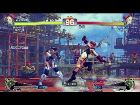 NiKe5123 [Cammy] vs KIRITAMPOPO [Cammy] SSF4 Japanese Online Ranked Matches - FAKE-HD