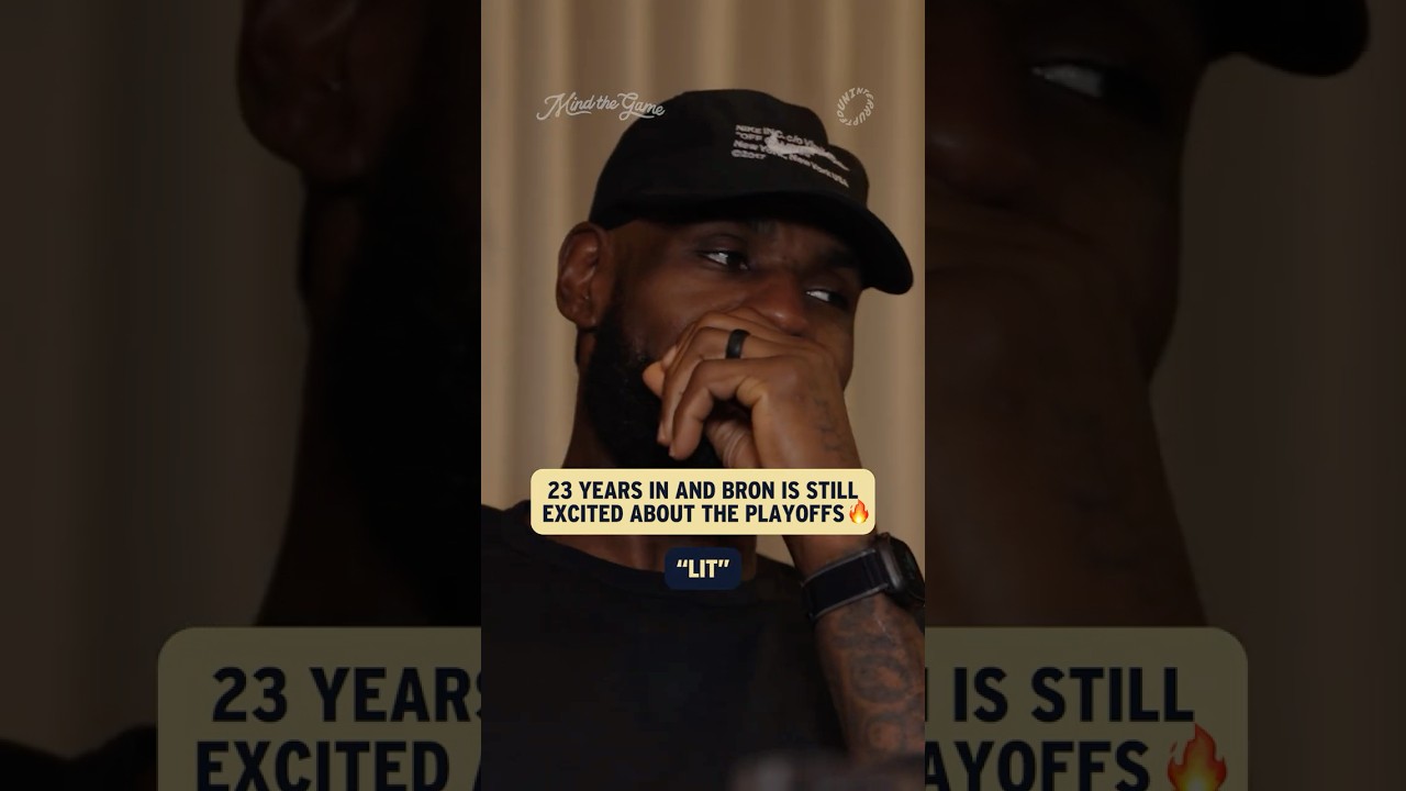 There’s nothing like the postseason for LeBron. New Ep drops tomorrow 9am ET.