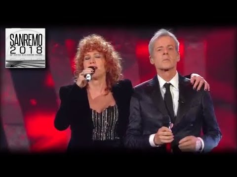 Sanremo 2018 - Fiorella Mannoia, Baglioni e Favino con "Mio fratello che guardi il mondo"