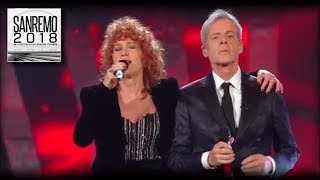 Sanremo 2018 - Fiorella Mannoia, Baglioni e Favino con &quot;Mio fratello che guardi il mondo&quot;
