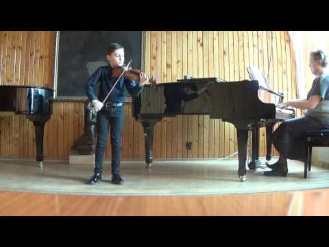 eMuse competition - David Ionita, violin, 8y – Romania 1/2
