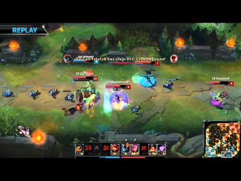 NA LCS Woche 4 Tag 2 - Dignitas vs Team 8