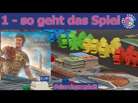 Cyrils Brettspiele - Forum Trajanum (S205E01) - Regeln & Komponenten