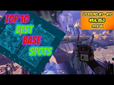 Top 10 Best Base Locations/Ratholes | Genesis Part 2 - ARK