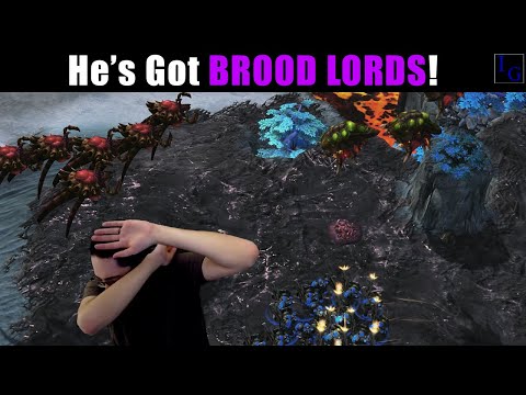 A Baffling BROOD LORD Build! | StarCraft 2 SC2 Terran vs Zerg Ladder TvZ Game ZvT Highlight Match