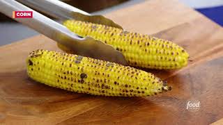 Butterball Agave Lime-Glazed Turkey Burgers with Cheesy Corn