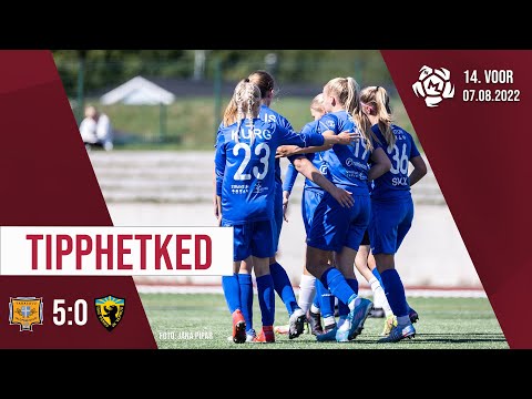 NML 14. voor: JK Tabasalu - Pärnu JK Vaprus 5:0 (07.08.2022)