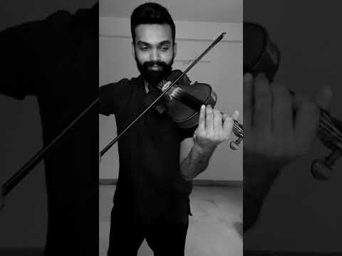 Azhagaana Ratchasiye | A R Rahman | Mudhalvan | Instrumental Cover | Manoj Kumar - Violinist