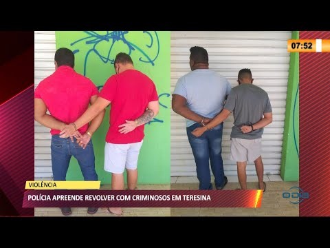 Polícia prende quatro homens armados dentro de veículo irregular em Teresina 26 05 2021
