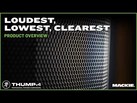 Mackie Thump 18S V4 Subwoofer