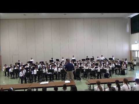 Yokosuka MS Beginning Band - The Magnificent Seven arr. by Michael Story