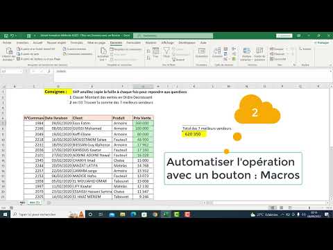 Comment effectuer une Opération de calcul avec une MACROS ?