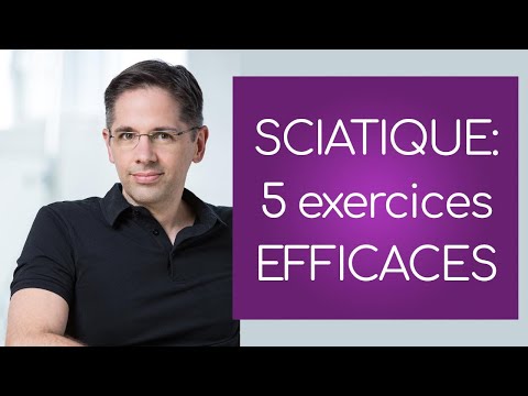 Sciatique: 5 exercices EFFICACES pour soulager la douleur