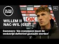 Dammers: 'Als statement moet de wedstrijd definitief gestaakt worden'