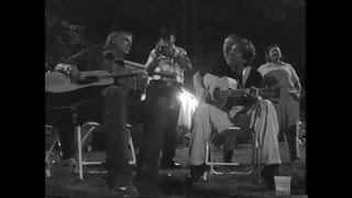 Guy Clark sings in Cowboy Jack Clement's backyard..