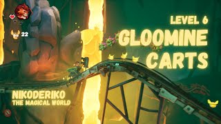 Level 6 Gloomine Carts • All Secrets • Nikoderiko: The Magical World