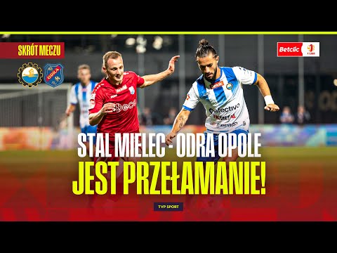 SUMMARY: STAL MIELEC - ODRA OPOLE. THEY FINALLY BREAK THEIR WAY! BETCLIC 1 LIGA
