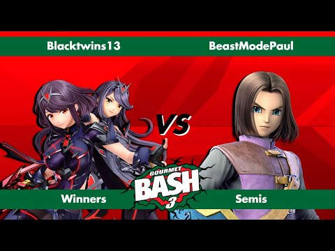 Gourmet Bash #3 - Blacktwins13 (Pythra) vs BeastModePaul (Hero) - Ultimate Singles - Winners Semis