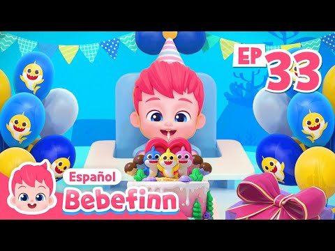 Feliz Cumpleaños🎂 | EP33 | Canción de Cumpleaños | Canciones Infantiles | Bebefinn en español