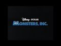 Monsters Inc Movie Trailer 2001 TV Spot