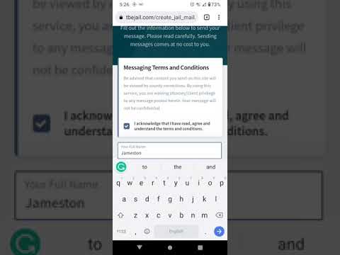 Jailfunds Message 3