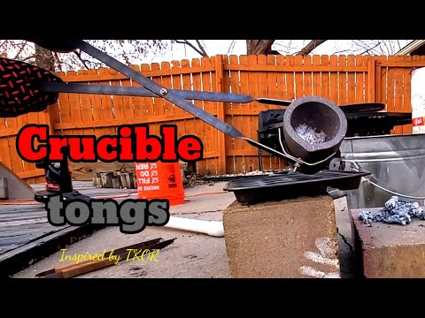 Crucible tongs, DIY