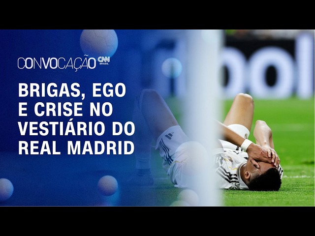 Real Madri GUERRA? Brigas, crise com Mbappé e vestiário fora de controle | Convocação CNN