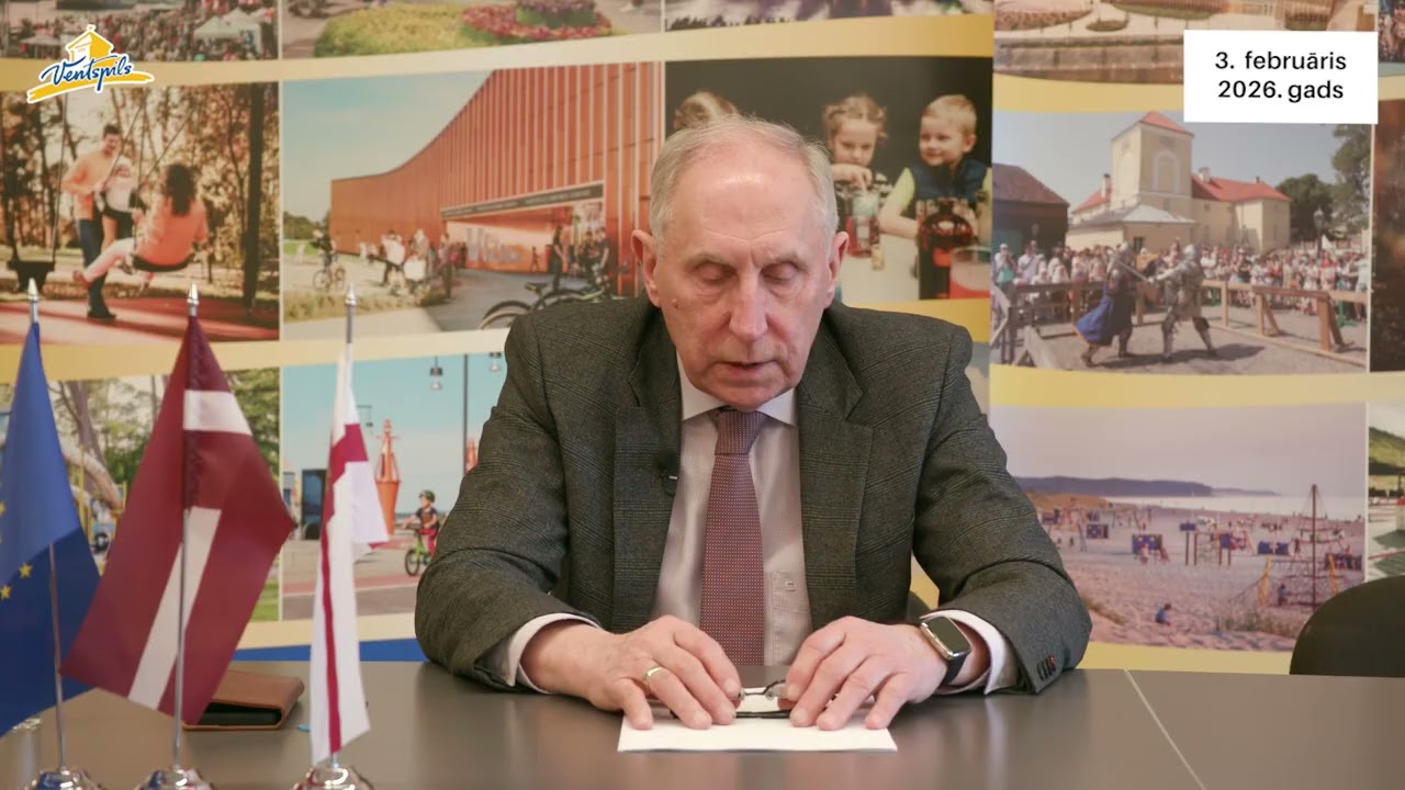 VIDEO: J.Vītoliņš par aktualitātēm Ventspils skolu reorganizācijā – 03.02.2026.