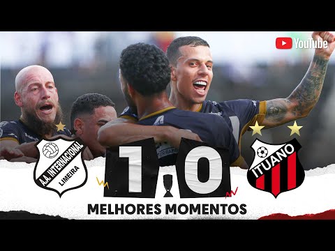 Gols e lances de Internacional de Limeira x Ituano